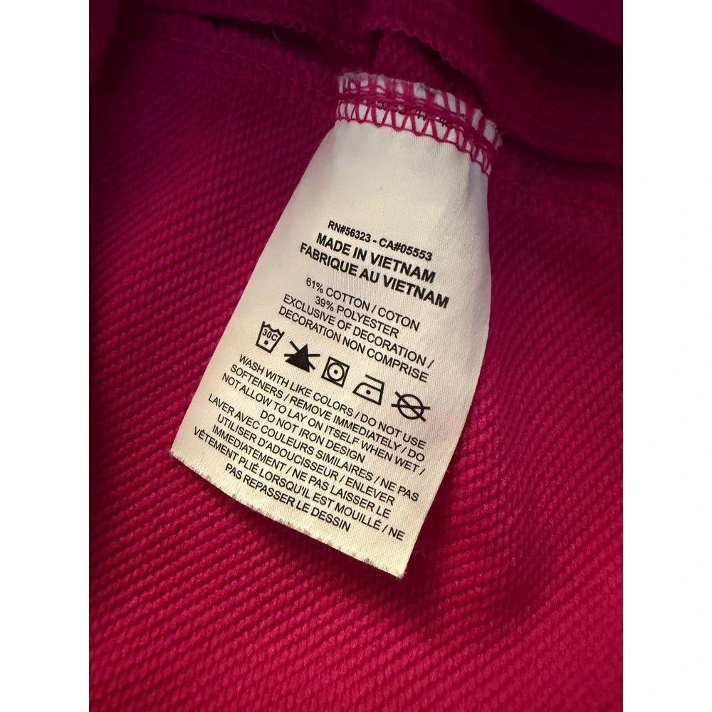 Nike Women's Large TALL Long Dri-Fit Standard Issue Pink‎ Sweatpants Joggers